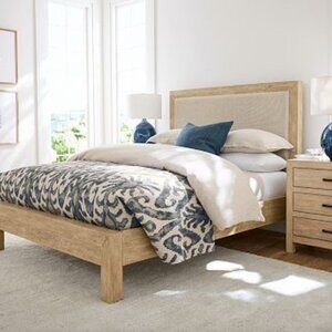 Pottery Barn Delancey Full/Queen Quilt + 2 Shams Bedding Set Cotton South West